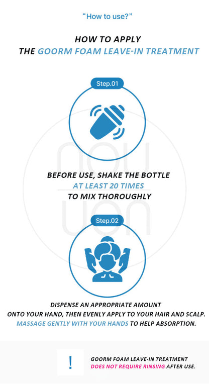 [BEAUTY] GOORM LEAVE-IN TREATMENT (No need to wash off)