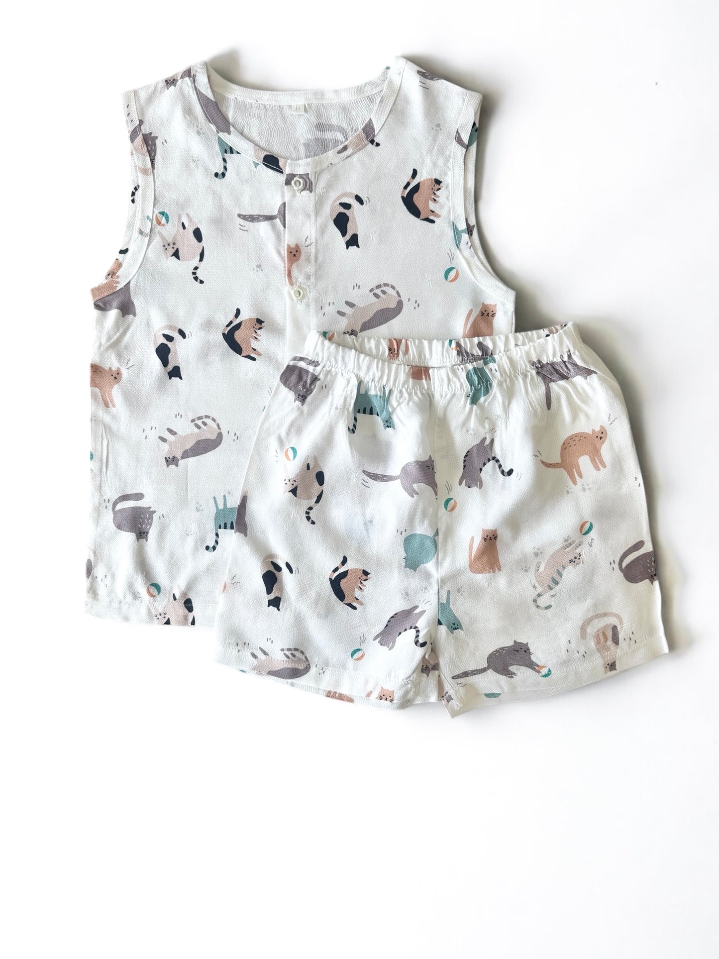 K-Cooling Lounge Set - The "Air-Con" Pajamas for Kids