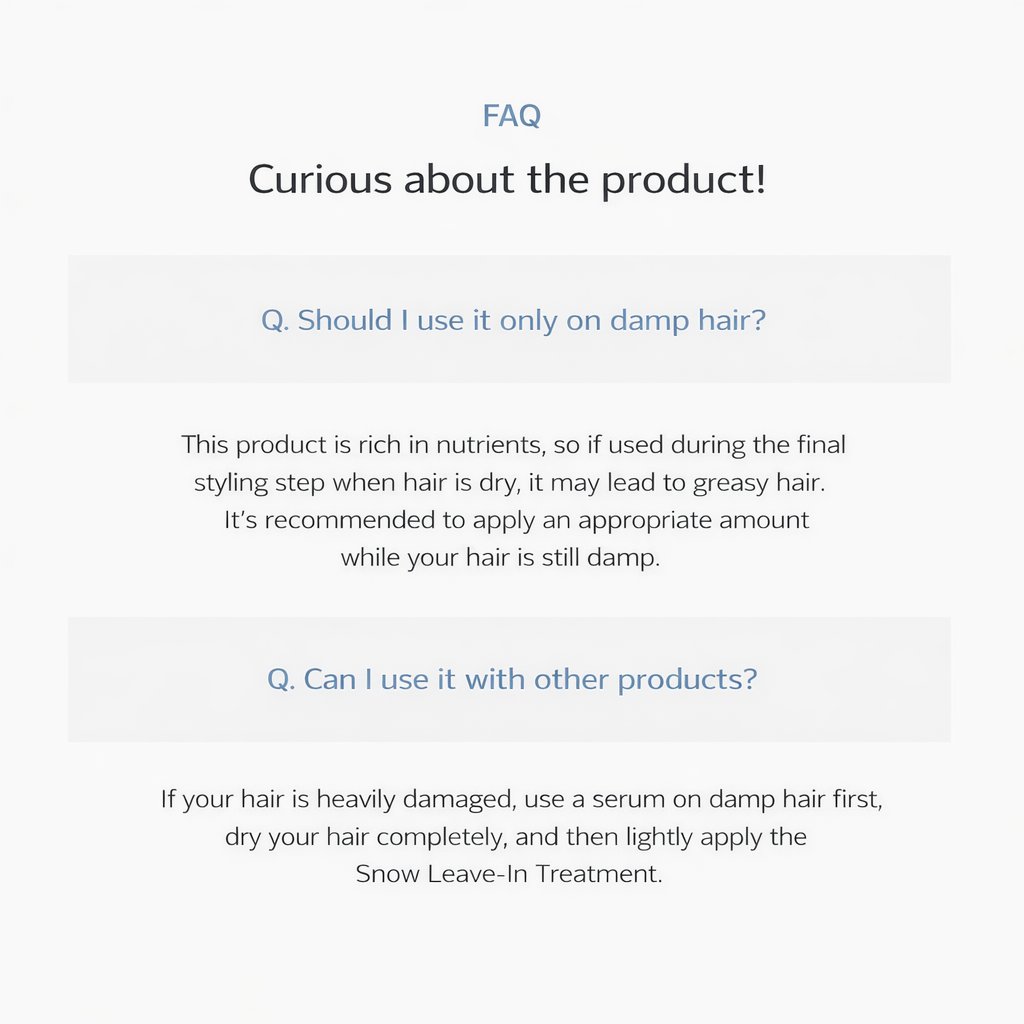 [Beauty] SEOL Leave-in Treatment (No wash)