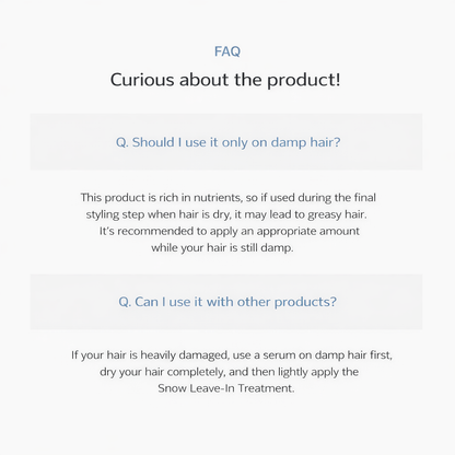 [Beauty] SEOL Leave-in Treatment (No wash)